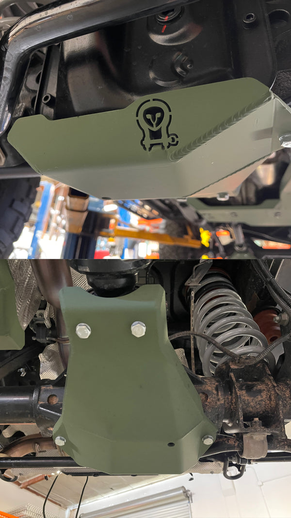 Differential Skid Plates for INEOS Grenadier and Quartermaster