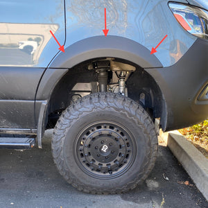 Fender Flares - Sprinter 2019+ [Terrawagen] - Owl Vans