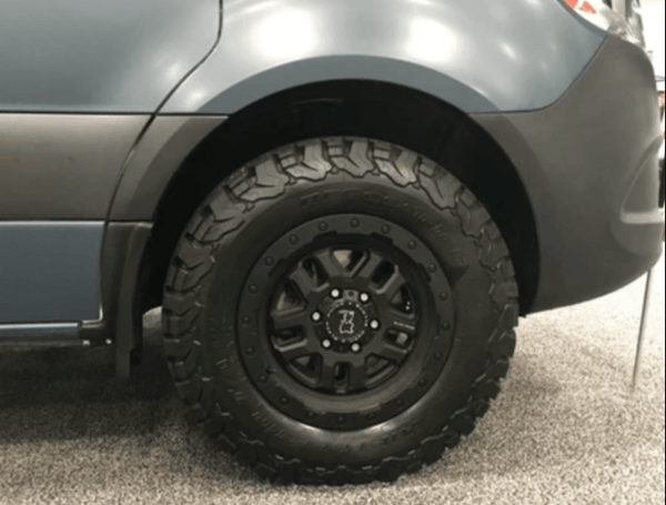 Mondo Mudguard Big Tire Kit - 2019+ Sprinter & 2020 Revel [Terrawagen] - Owl Vans