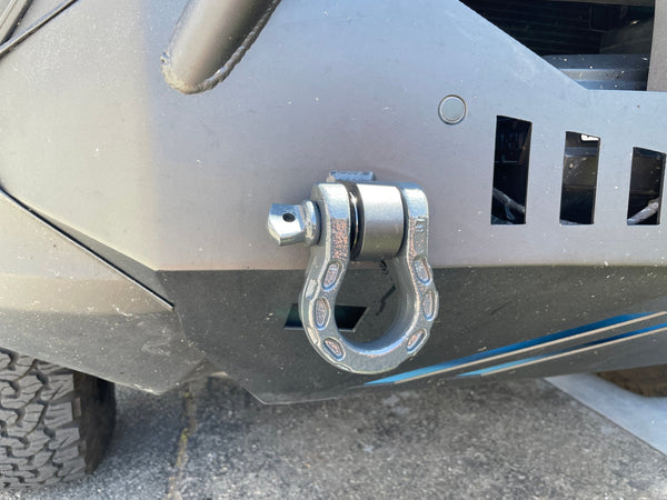 Owl 8-Ton Steel Shackles (PAIR) - Owl Vans