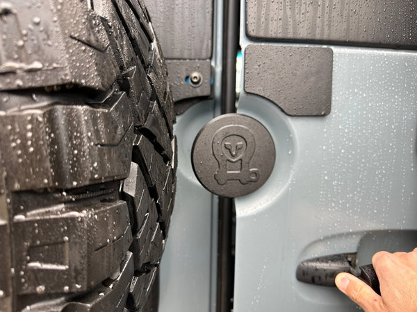 Owl Machined Rear Door Emblem - Owl Vans