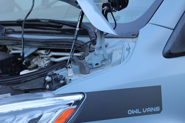 Sprinter Hood Strut Kit - Owl Vans
