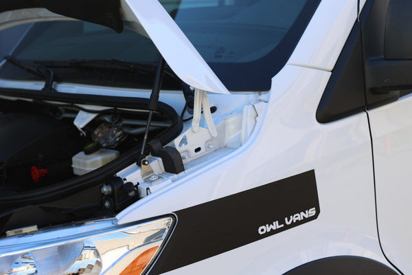Sprinter Hood Strut Kit - Owl Vans