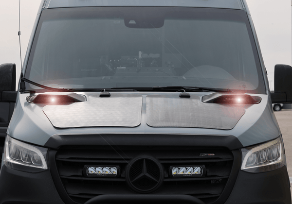 Sprinter Vent Pod Lights (Hood Scoops) - Owl Vans